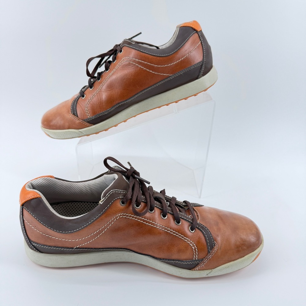 FootJoy Leather Contour Casual Spikeless Golf Shoes Brown FJ 54222 Mens 11.5 M